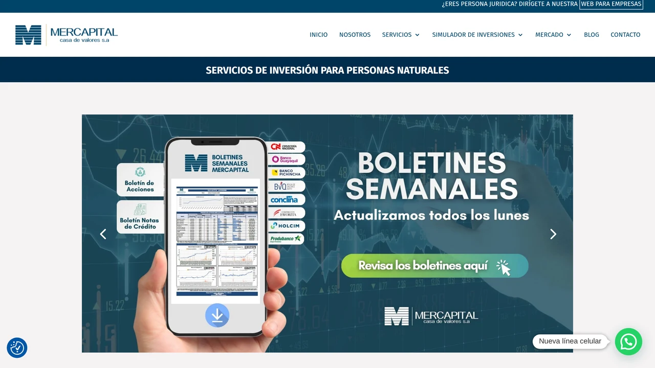 Análisis de Mercapital: casa de valores ecuatoriana